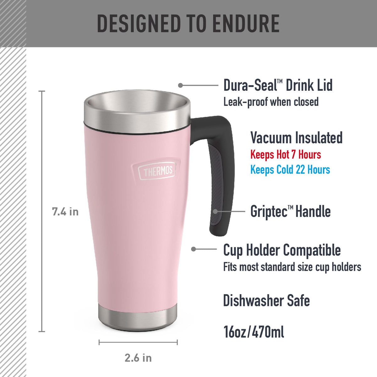 ICON SERIES Stainless Steel Mug