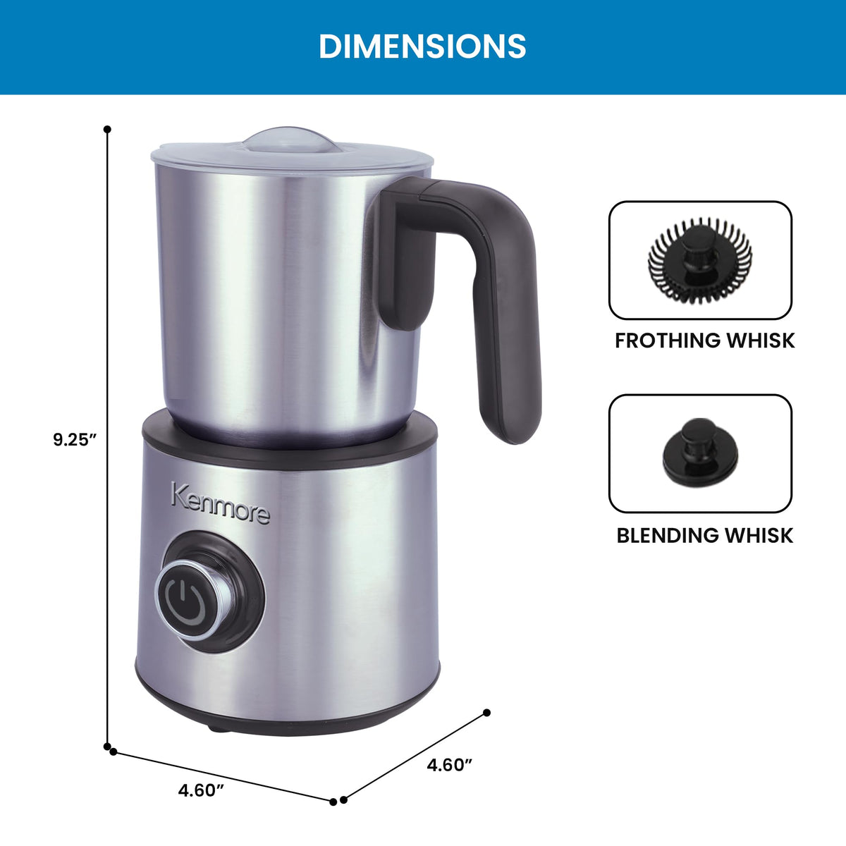 Kenmore Automatic Milk Frother & Steamer
