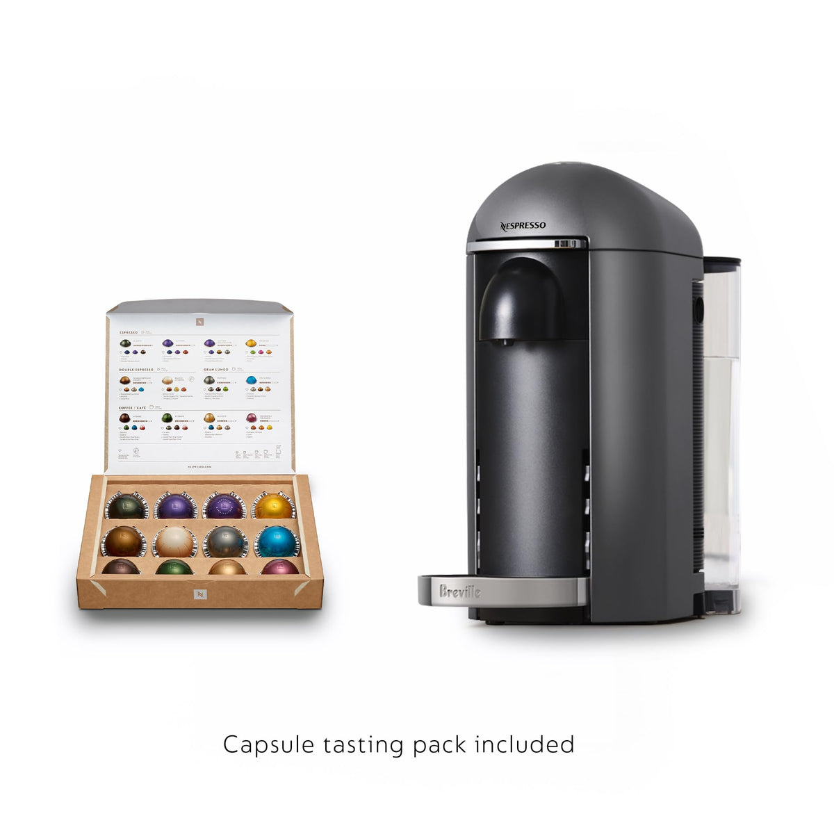 Vertuo Plus Deluxe Coffee and Espresso Maker by Breville