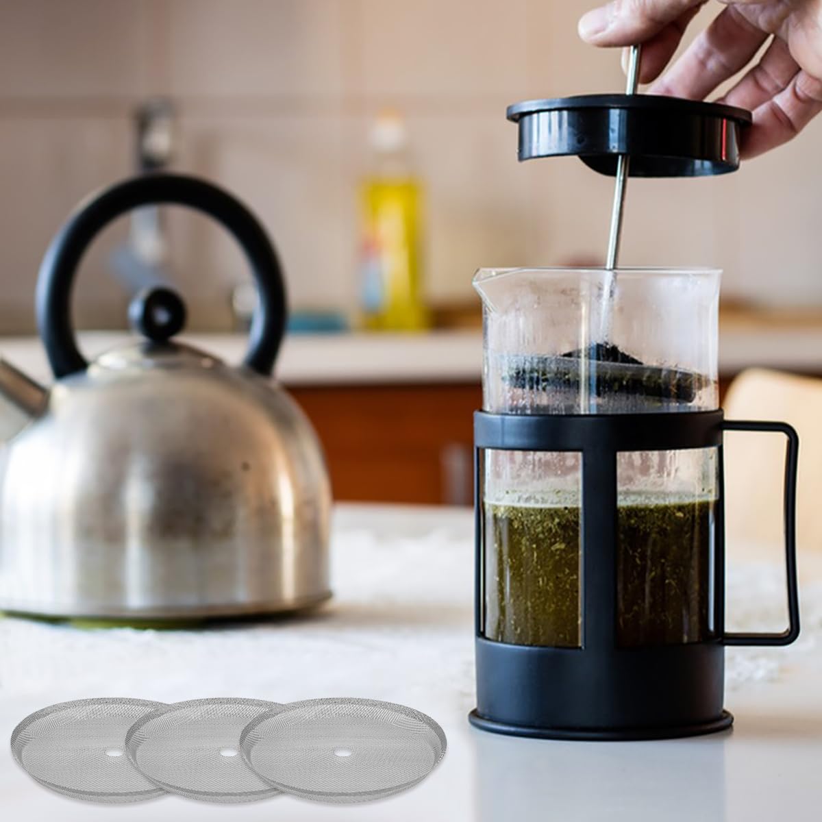 French Press Replacement Screens