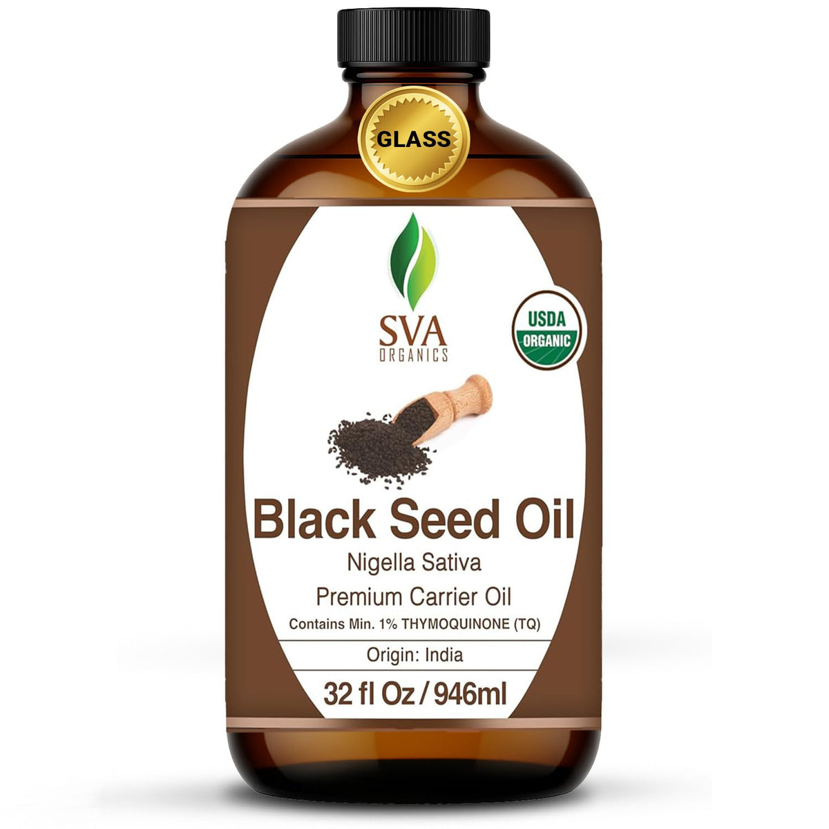 SVA Black Seed Carrier Oil (32 Fl Oz)
