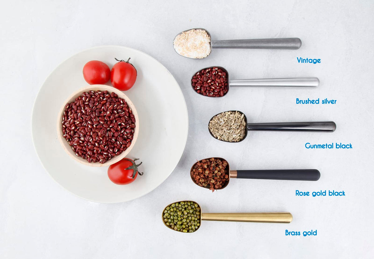 Stainless Steel Long Hollow Handle Coffee Scoop