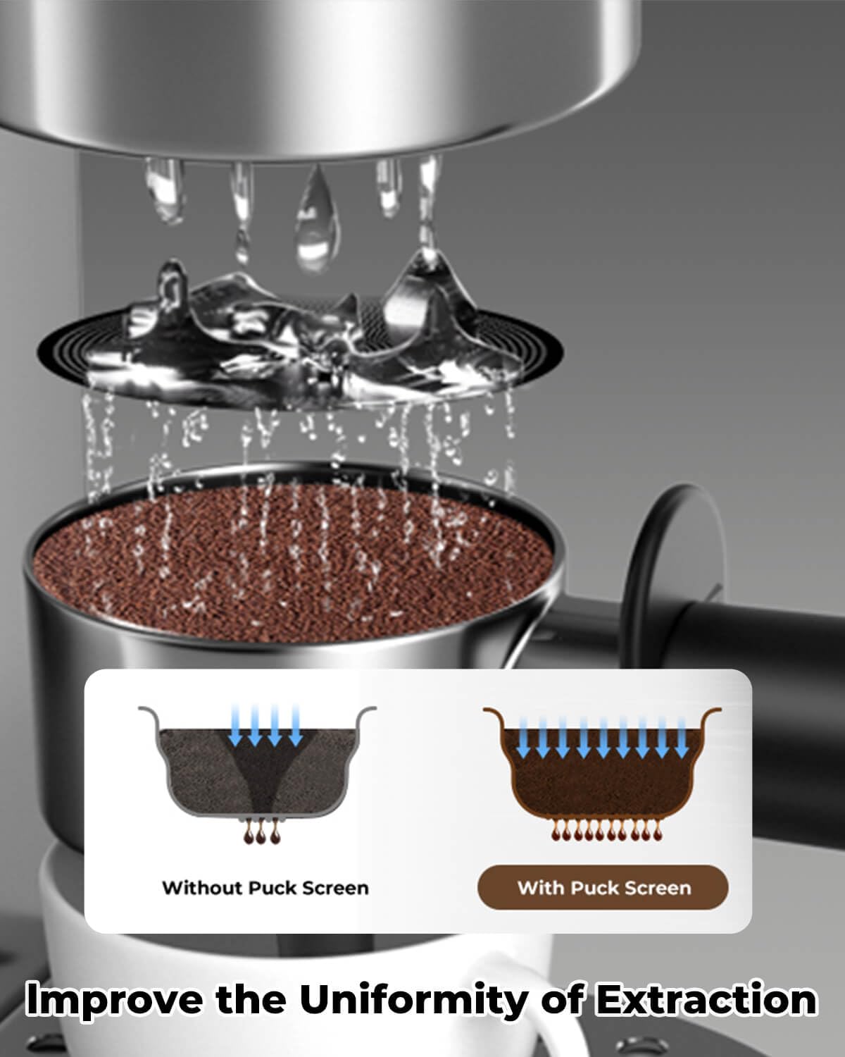 3 Pack 51mm Espresso Puck Screen (3 Count)