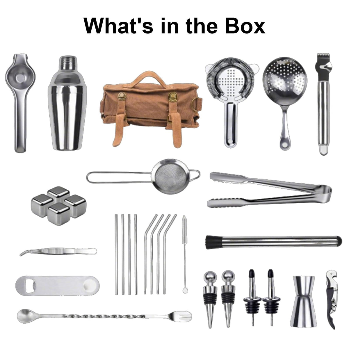 Bartender Kit Bag with 31