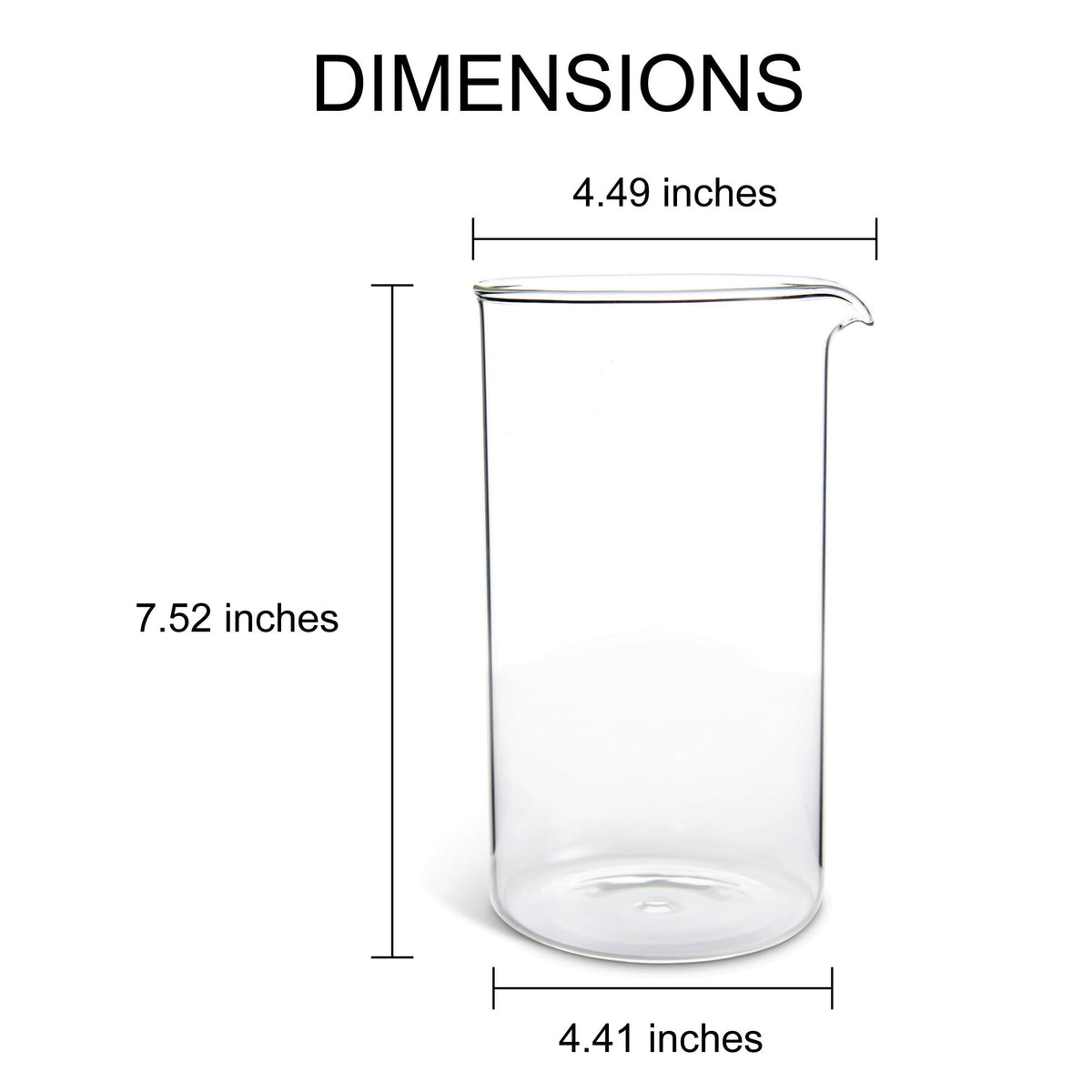 8 Cup Replacement Carafe 34