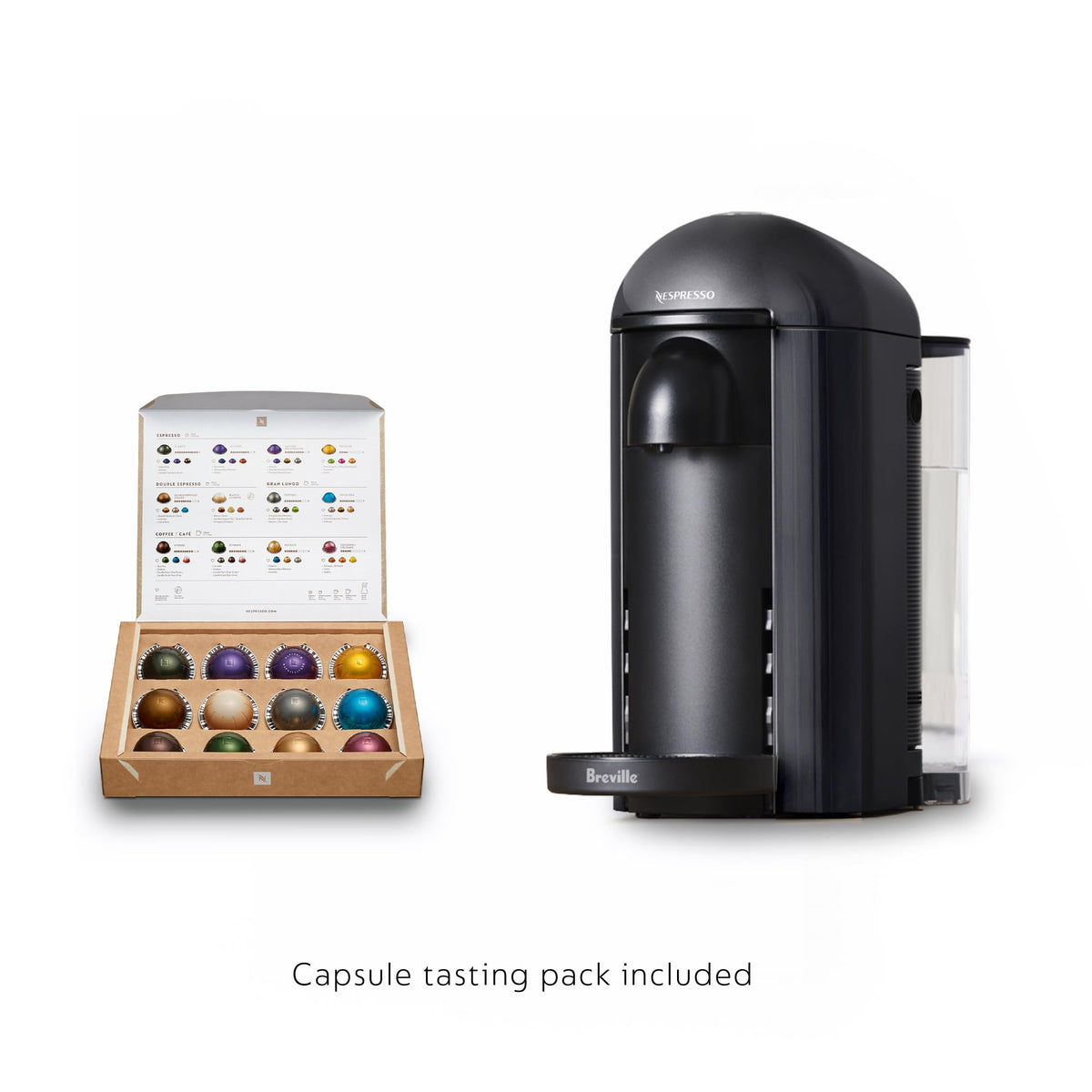 Vertuo Plus Coffee and Espresso Maker by Breville