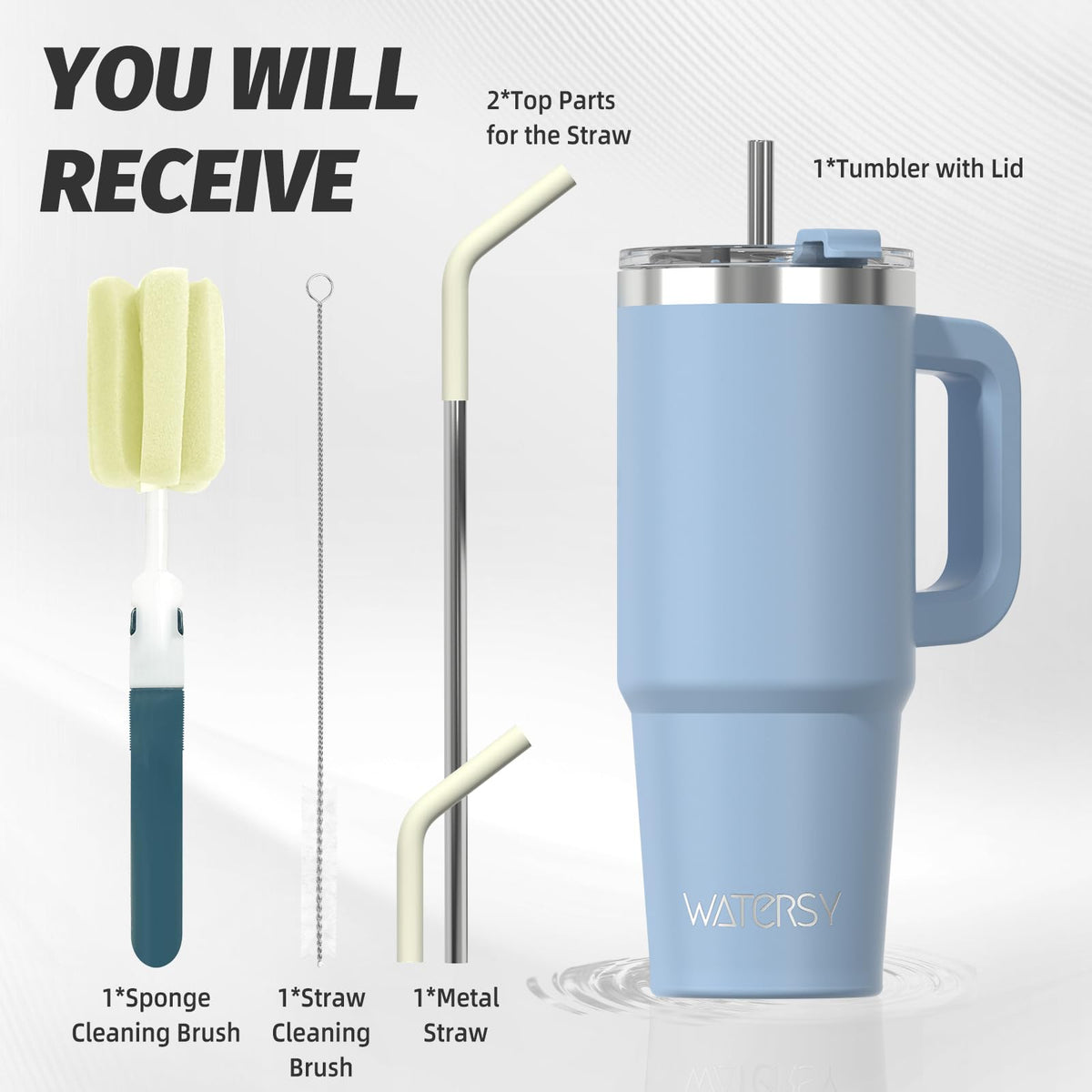 30 oz Tumbler with Handle