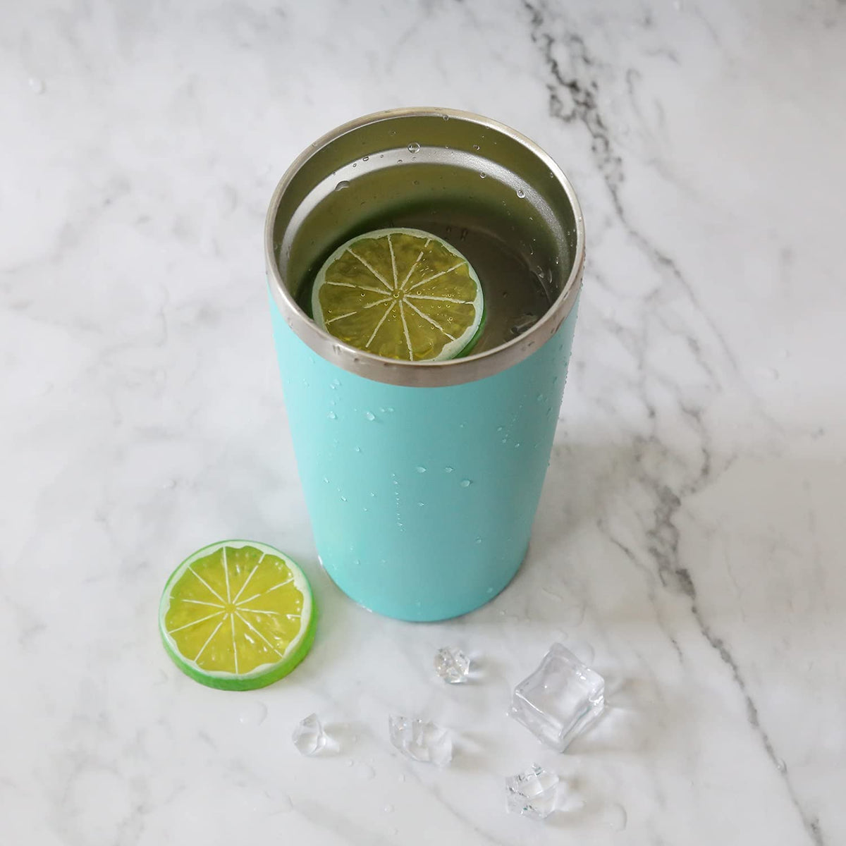 20oz Tumbler Vacuum Insulated Travel Mug with Lids (6 Count)