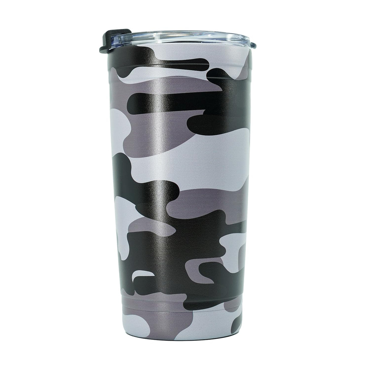 Black Camo 20oz Insulated Steel Tumbler with Leakproof Lid