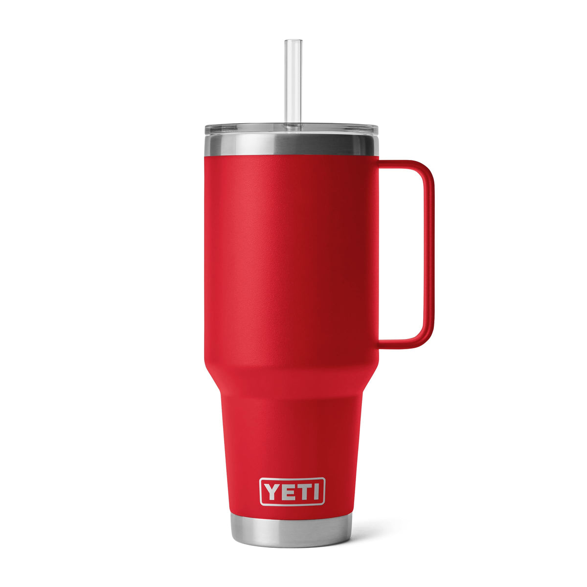 Rambler 42 Oz Straw Mug Rescue Red