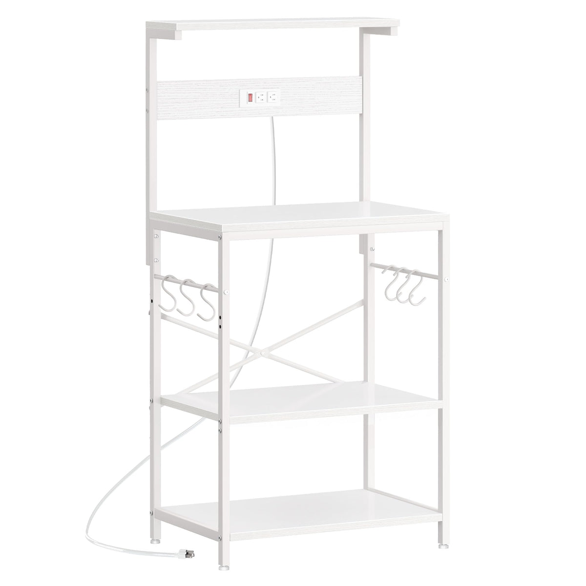 Kitchen Bakers Rack with Power Outlet