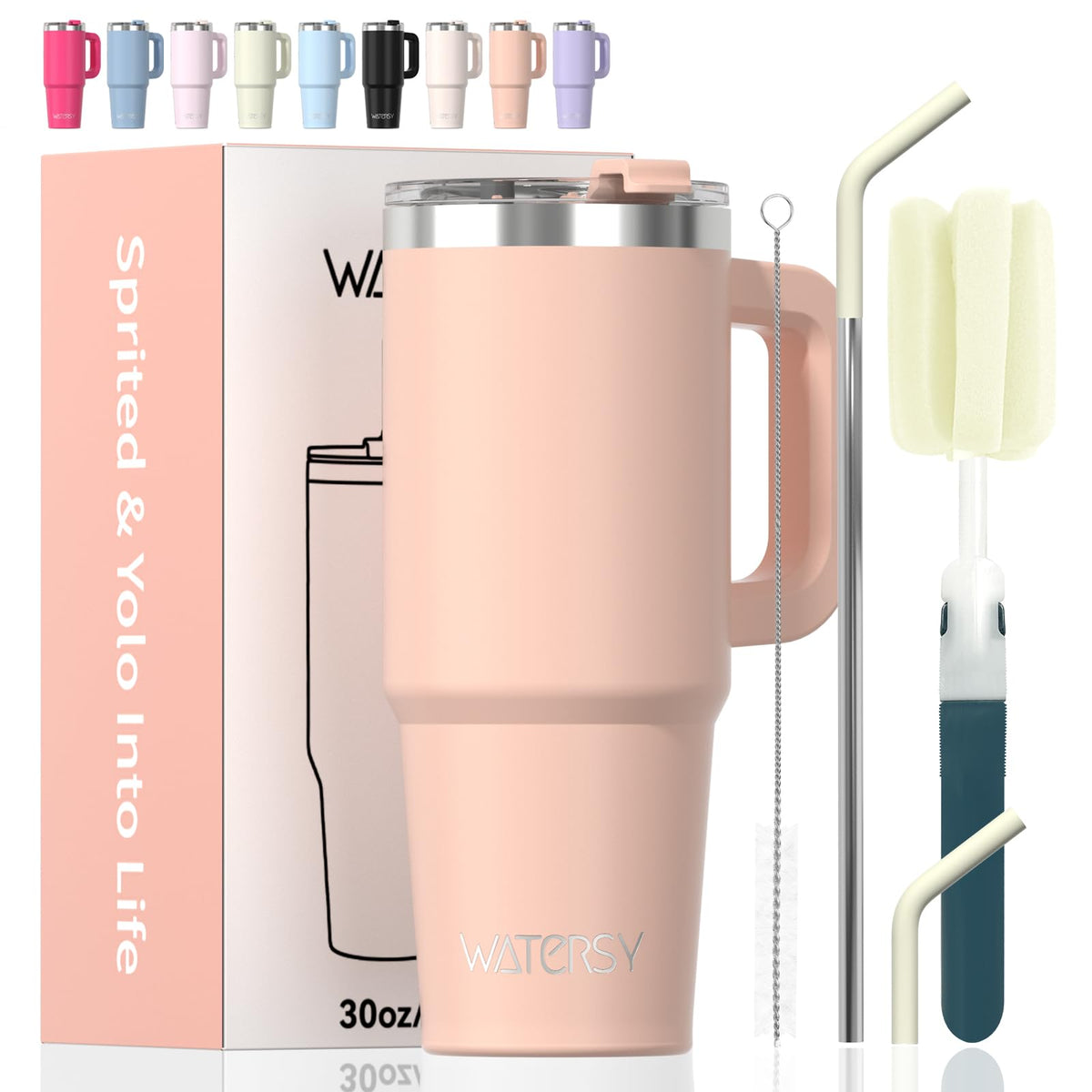 30 oz Tumbler with Handle