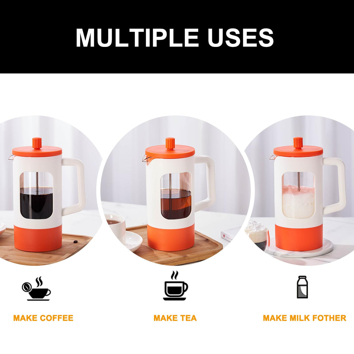 French Press Coffee Maker (34 Ounce)
