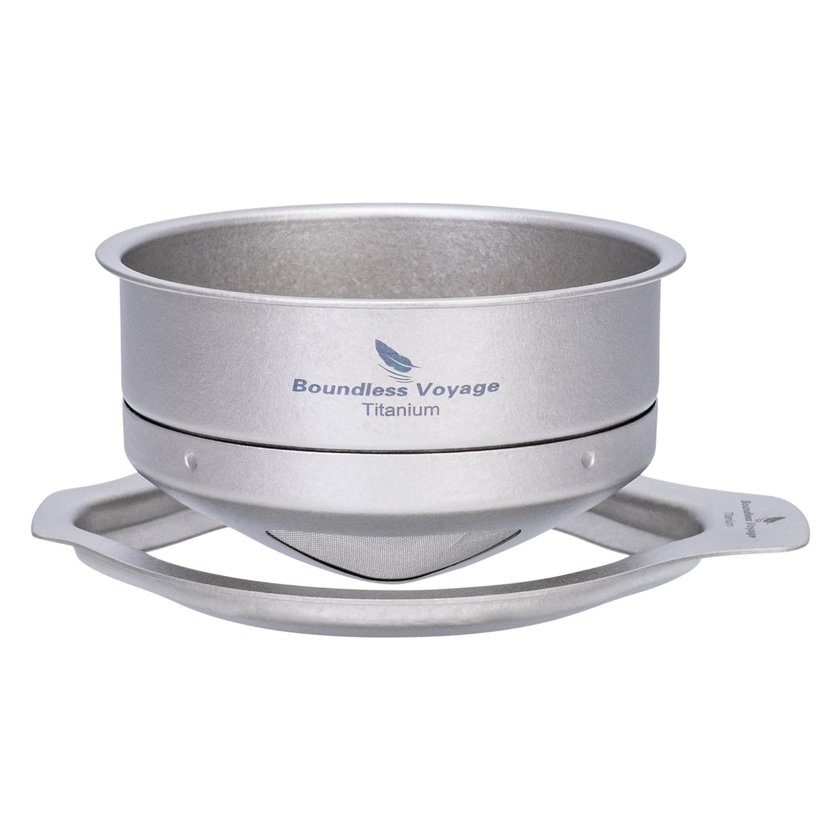 Reusable Titanium Coffee Filter & Holder 100