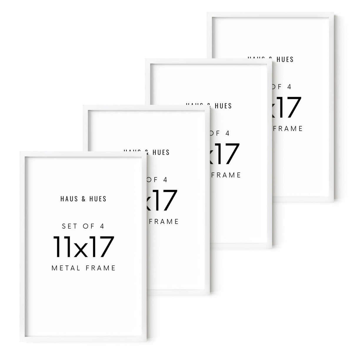 11x17 White Metal Picture Frames