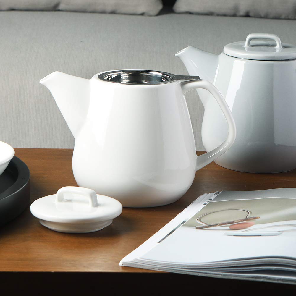 Sweejar 40oz Tea pot with Removable Stainless Steel Infuser