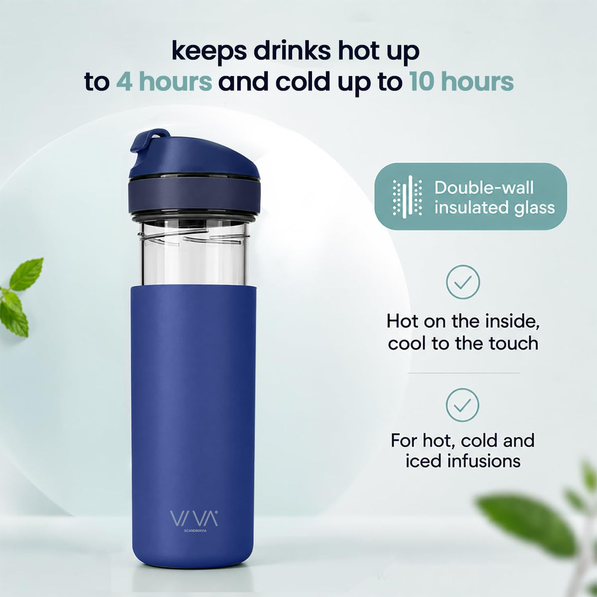 VIVA Recharge Tea Infuser Bottle
