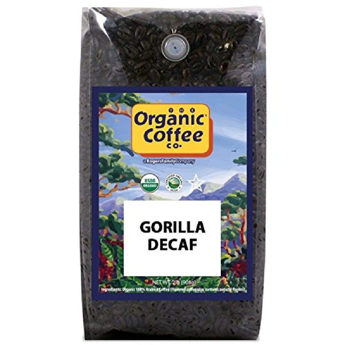 DECAF Gorilla Whole Bean Coffee (32 Ounce)