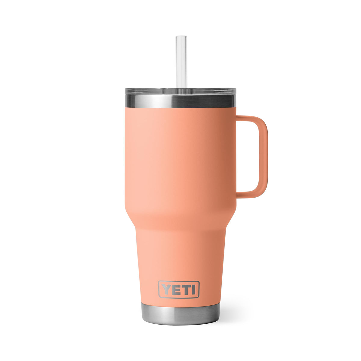 Rambler 35 oz Tumbler with Handle and Straw Lid