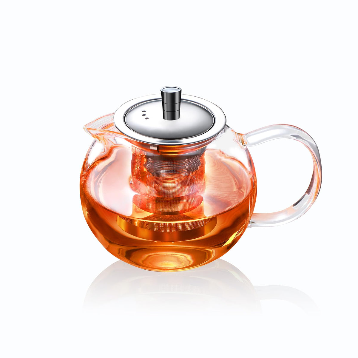 Glass Teapot with Removable Infuser