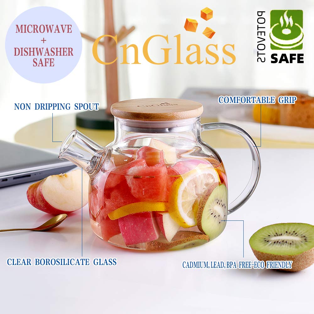 Glass Teapot Stovetop Safe