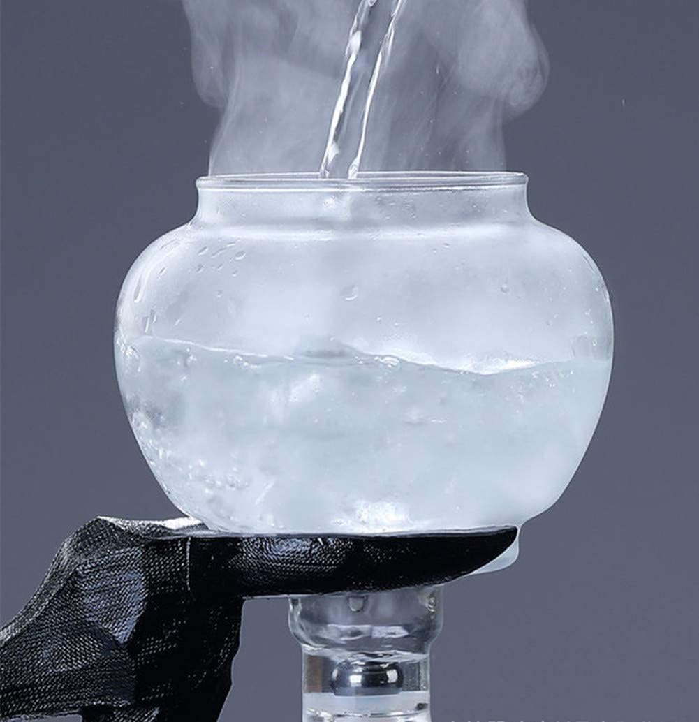 Heat resistant Kungfu Glass Tea Set with Heater Attract Water Diversion Rotating Cover Bowl Lazy Semi