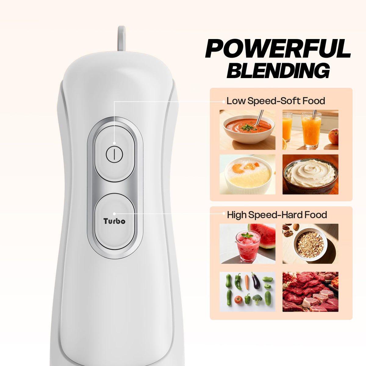 Immersion Blender Corded 400W