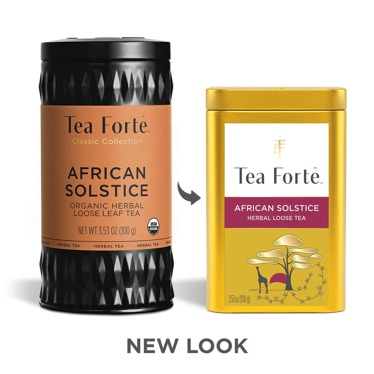 African Solstice Loose Leaf Tea Canister (3.53 Ounce)