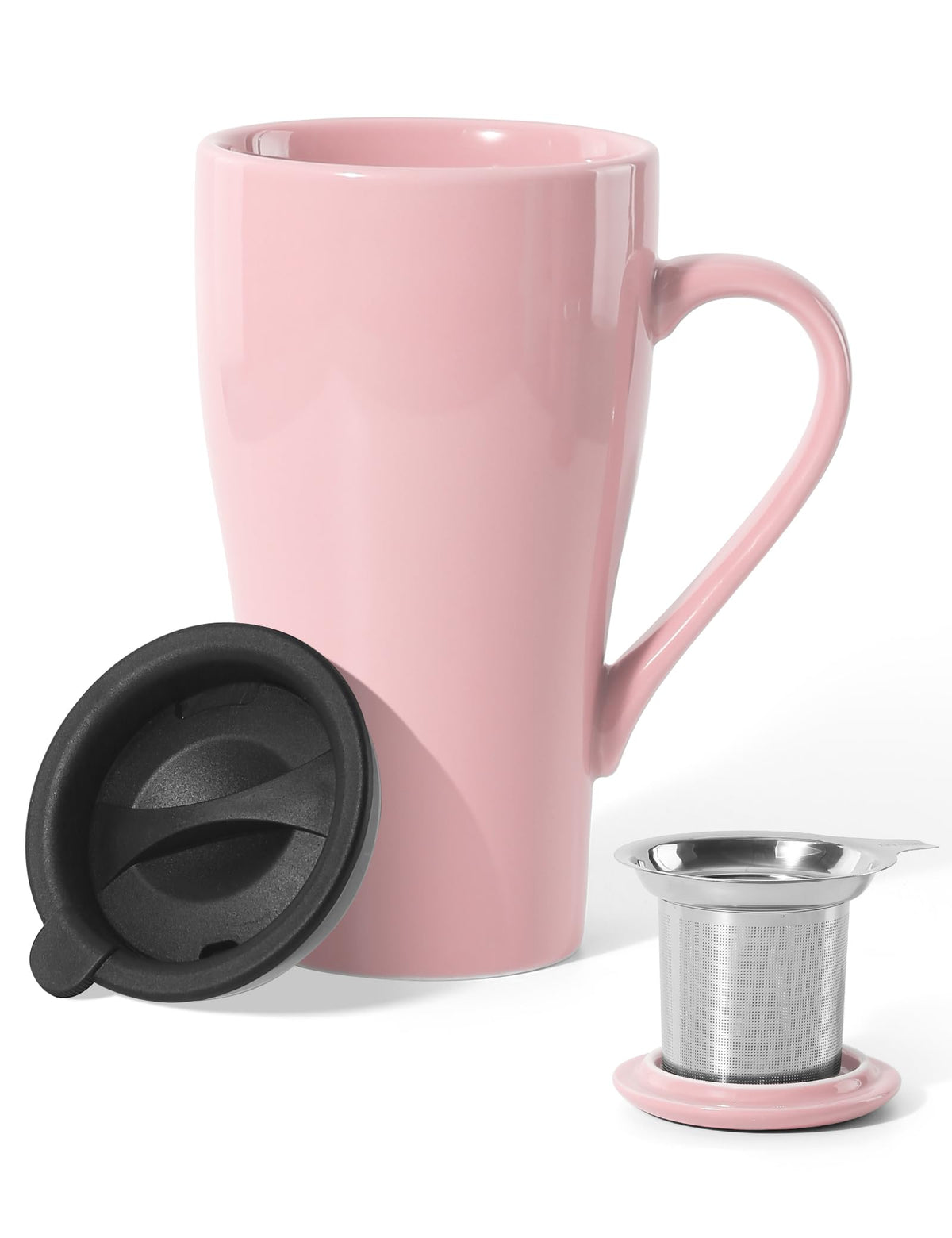 Tea Cup with Infuser and Lid
