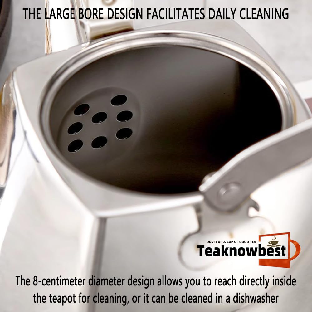 Stainless Steel Teapot with Infuser