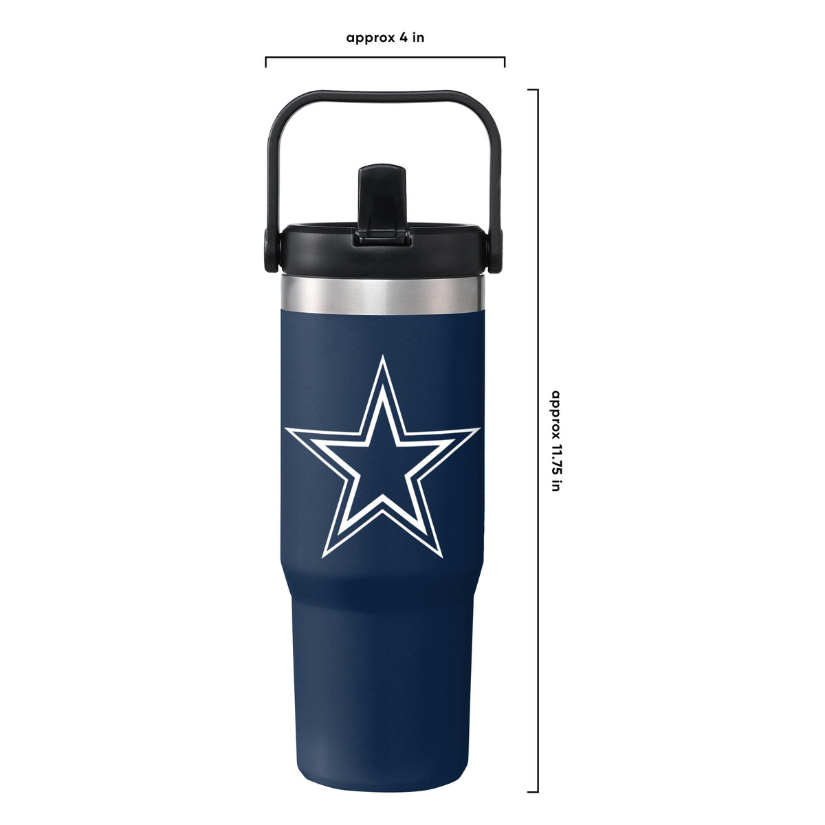 Dallas Cowboys NFL 30 oz Straw Tumbler