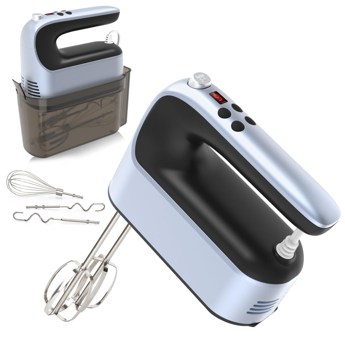 9 Speed Digital Hand Mixer Electric