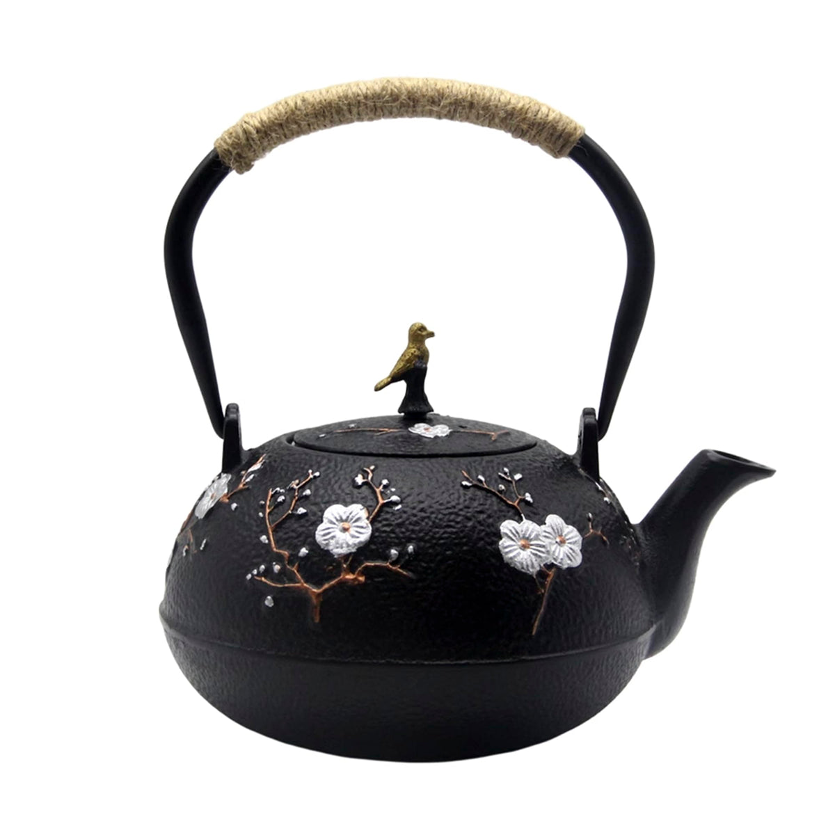 40.6oz Cast Iron Teapot for Stovetop