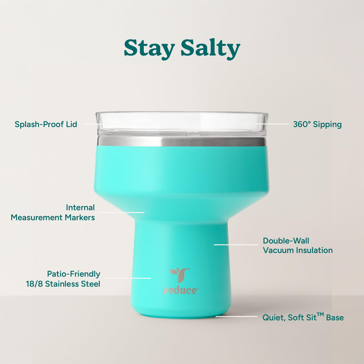 Saltini 16oz Margarita Tumbler