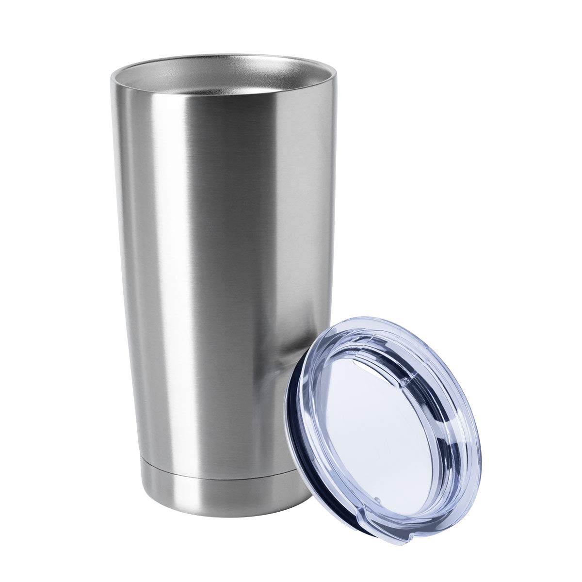 20oz Tumblers Bulk Stainless Steel Cups with Lid Double Wall Vacuum Insulated Coffee Mugs for Cold & Hot Drinks Pack