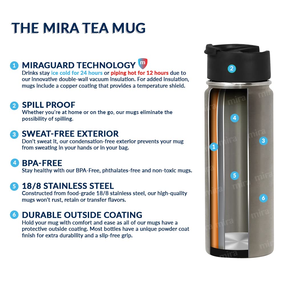 18 oz Tea Infuser Thermo