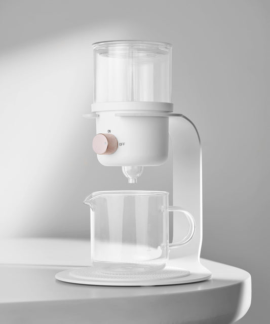 Glass Tea Pot with Infusers for Loose Tea and Drip Coffee Pour Over