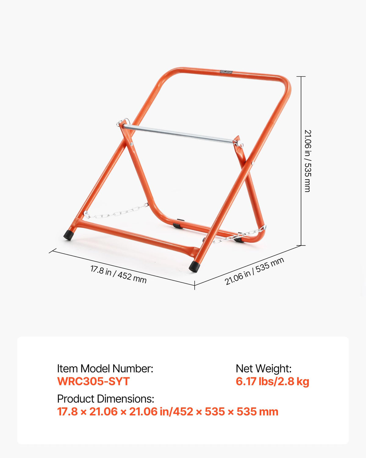 Cable Caddy Heavy Duty Steel Frame