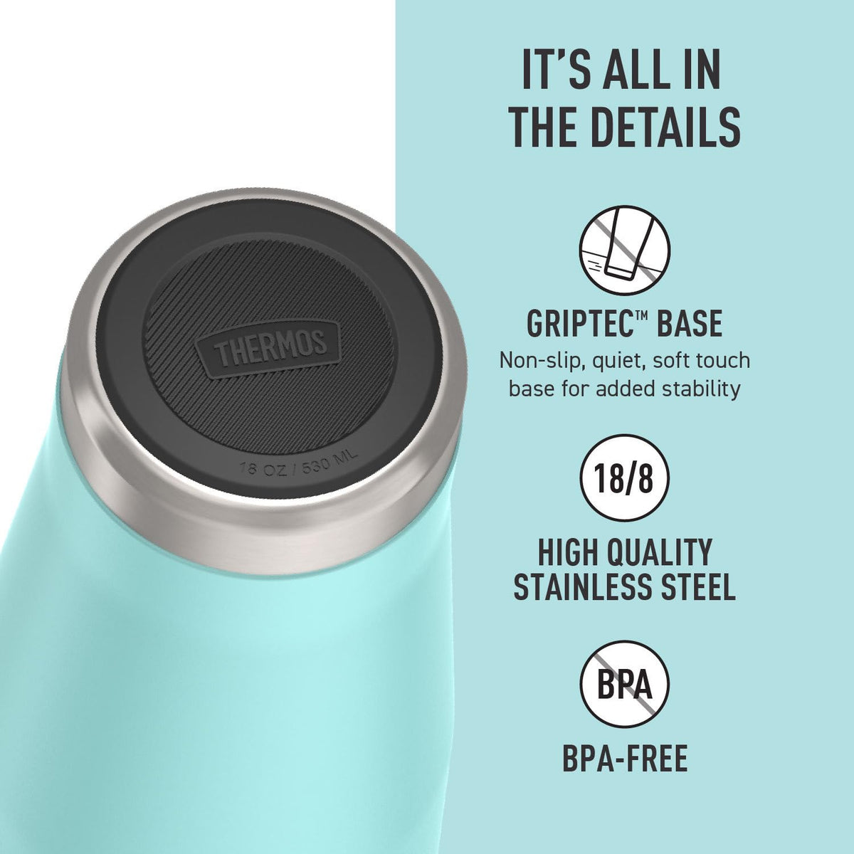 ICON SERIES Stainless Steel Tumbler with Slide Lock