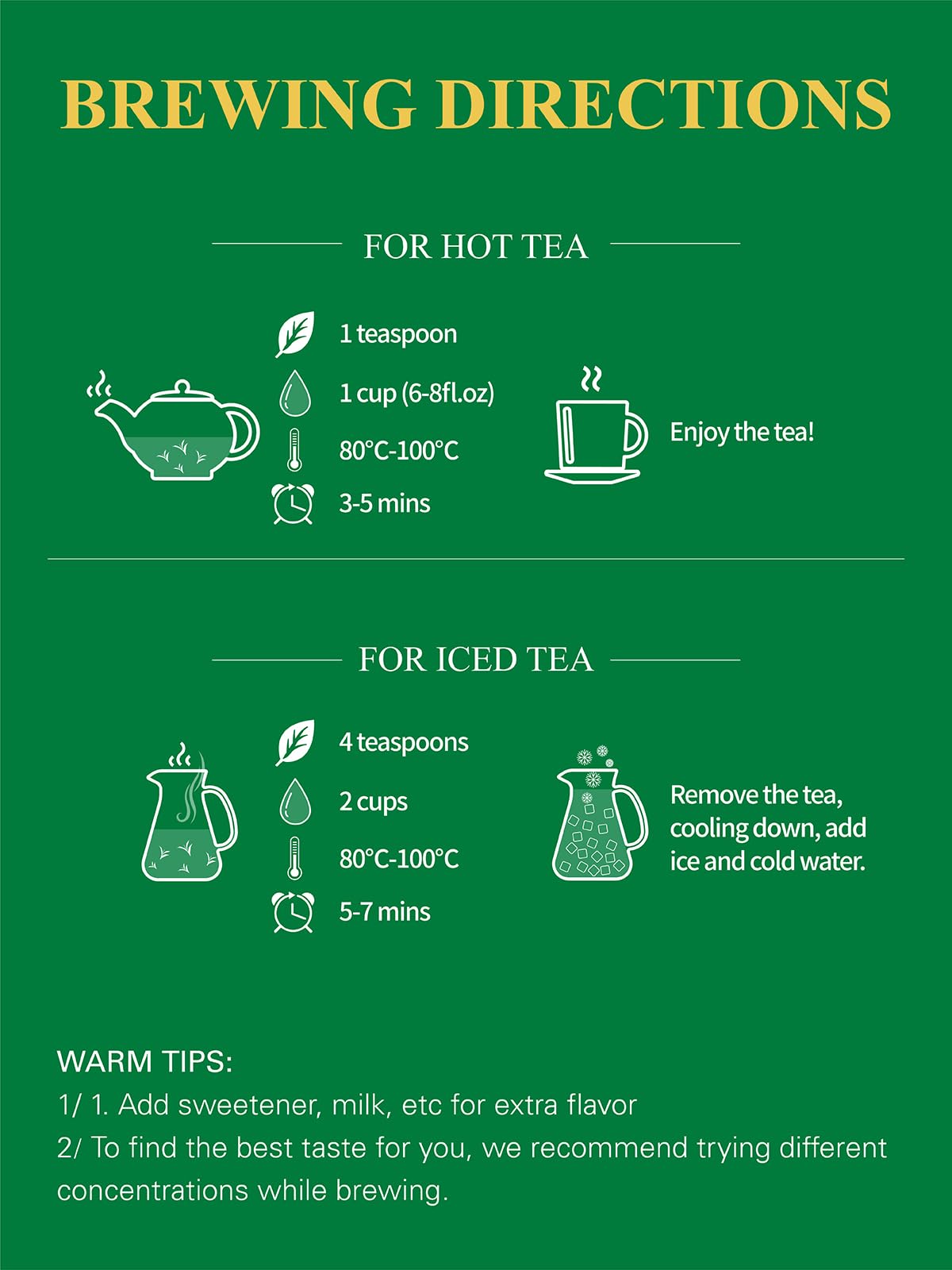 Organic Jasmine Green Tea (16 Ounce)