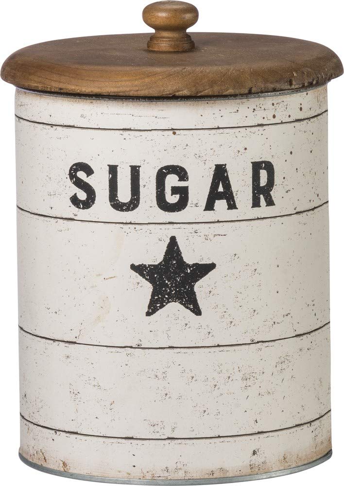 39060 Farmhouse Tin Canisters (3 Count)