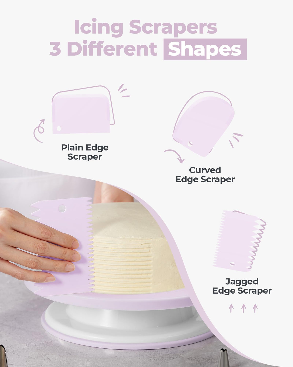 158 Cake Decorating Kit Baking Supplies Tools for Beginners & Pros (158 Count)