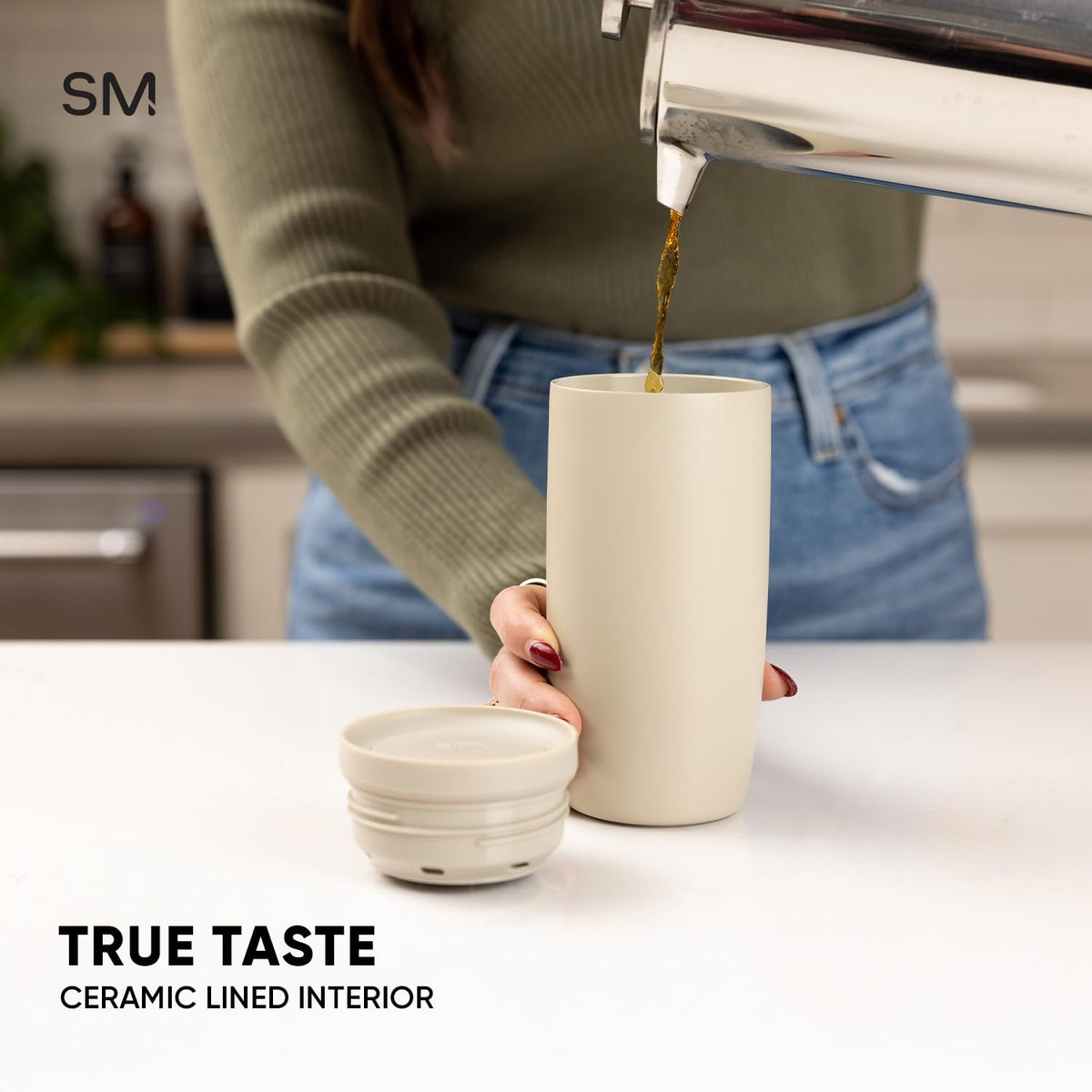 Christmas Travel Coffee Mug with 360° Lid