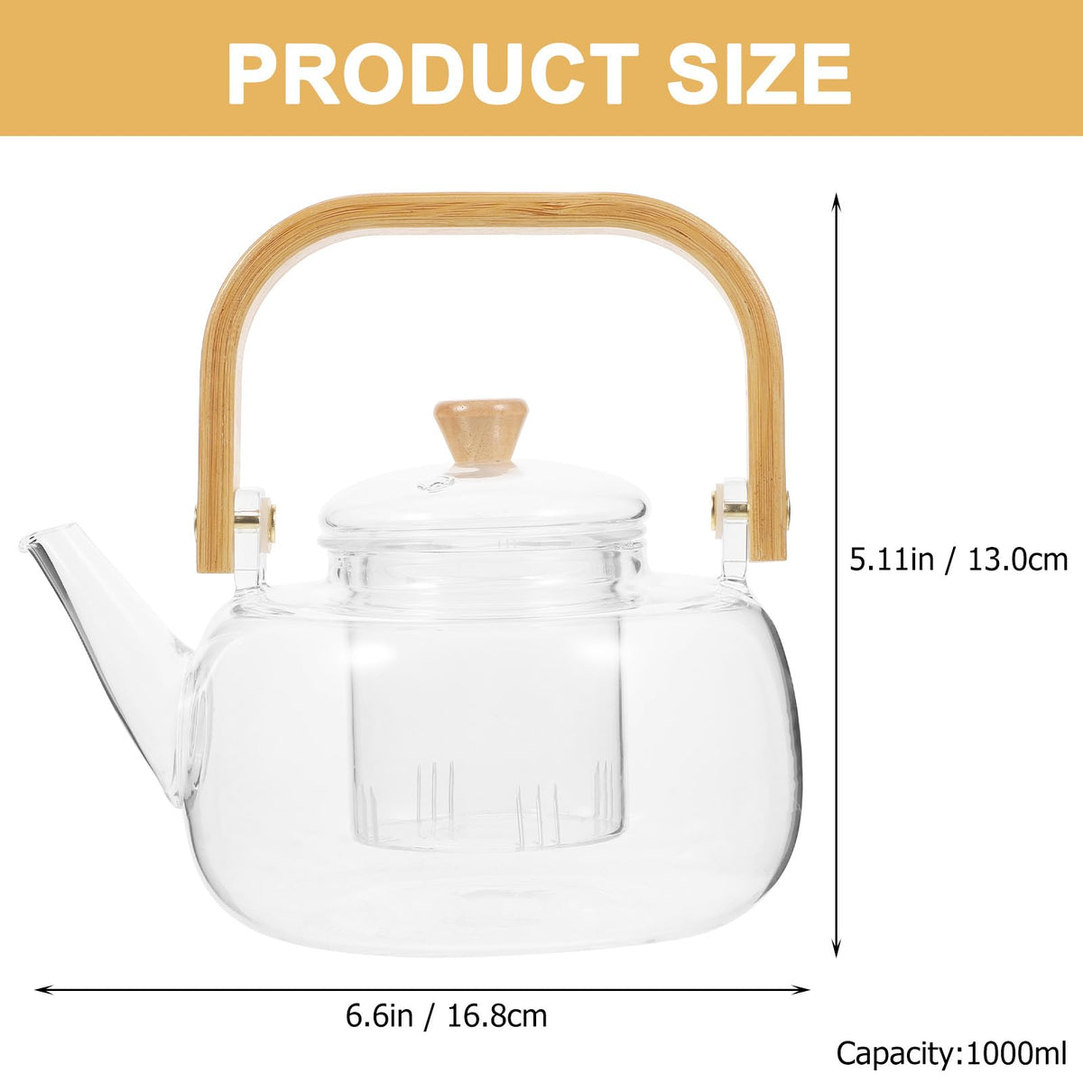 Glass Teapot with Infuser