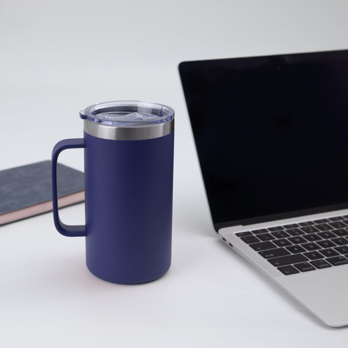 24oz Mug with Handle and Lid