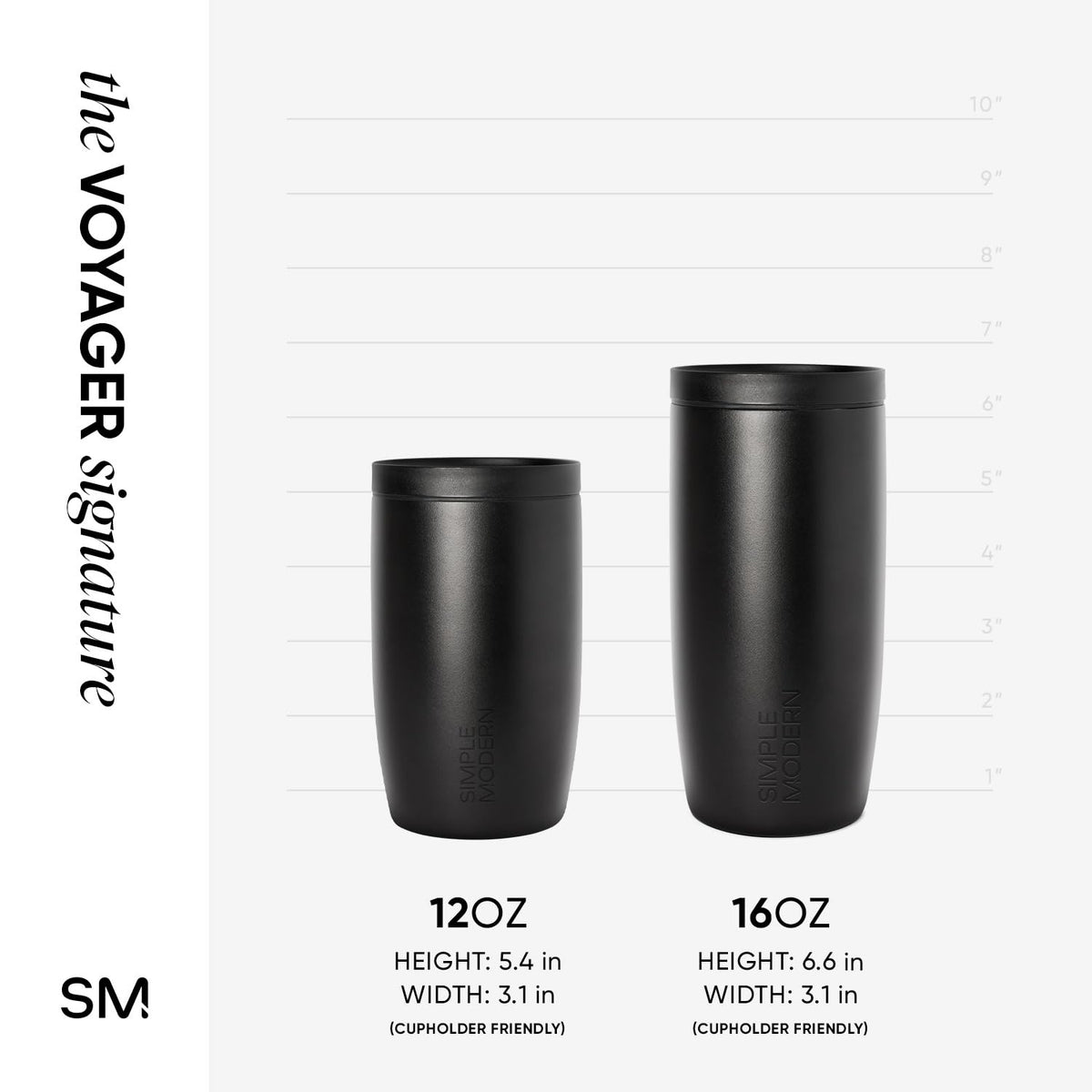 Insulated Travel Coffee Mug 360° Lid