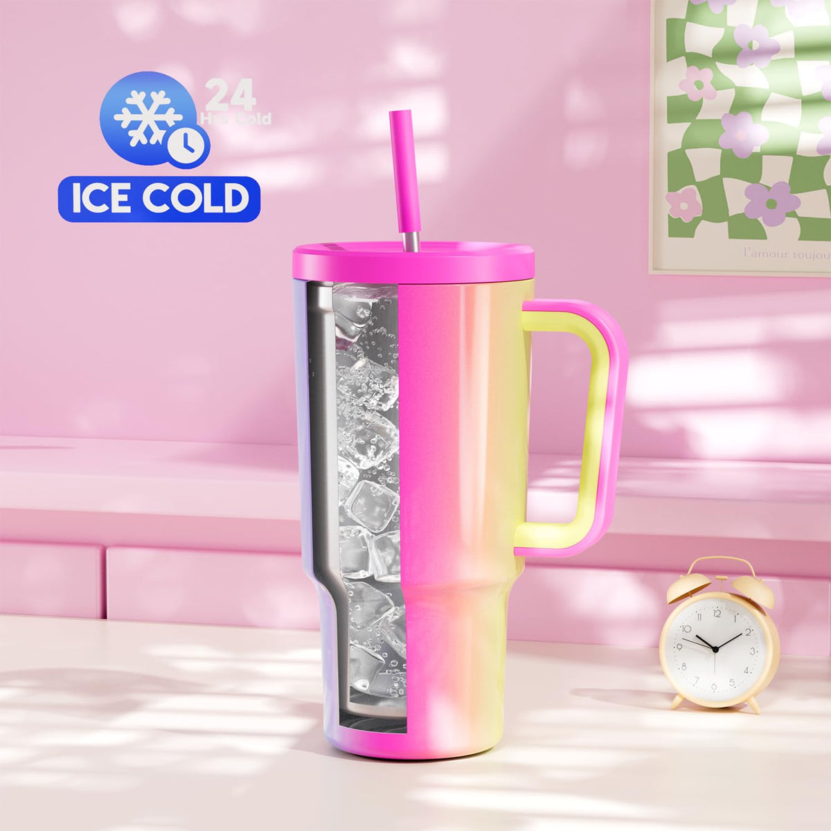 30 oz Tumbler with Handle