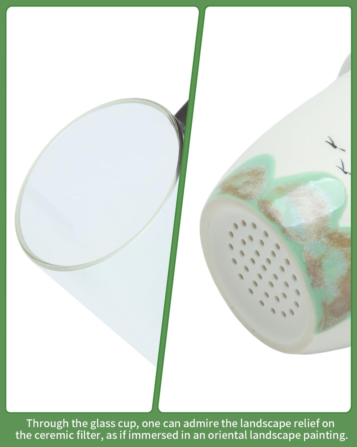 Tea Mug with Infuser and Lid for Loose Leaf Tea