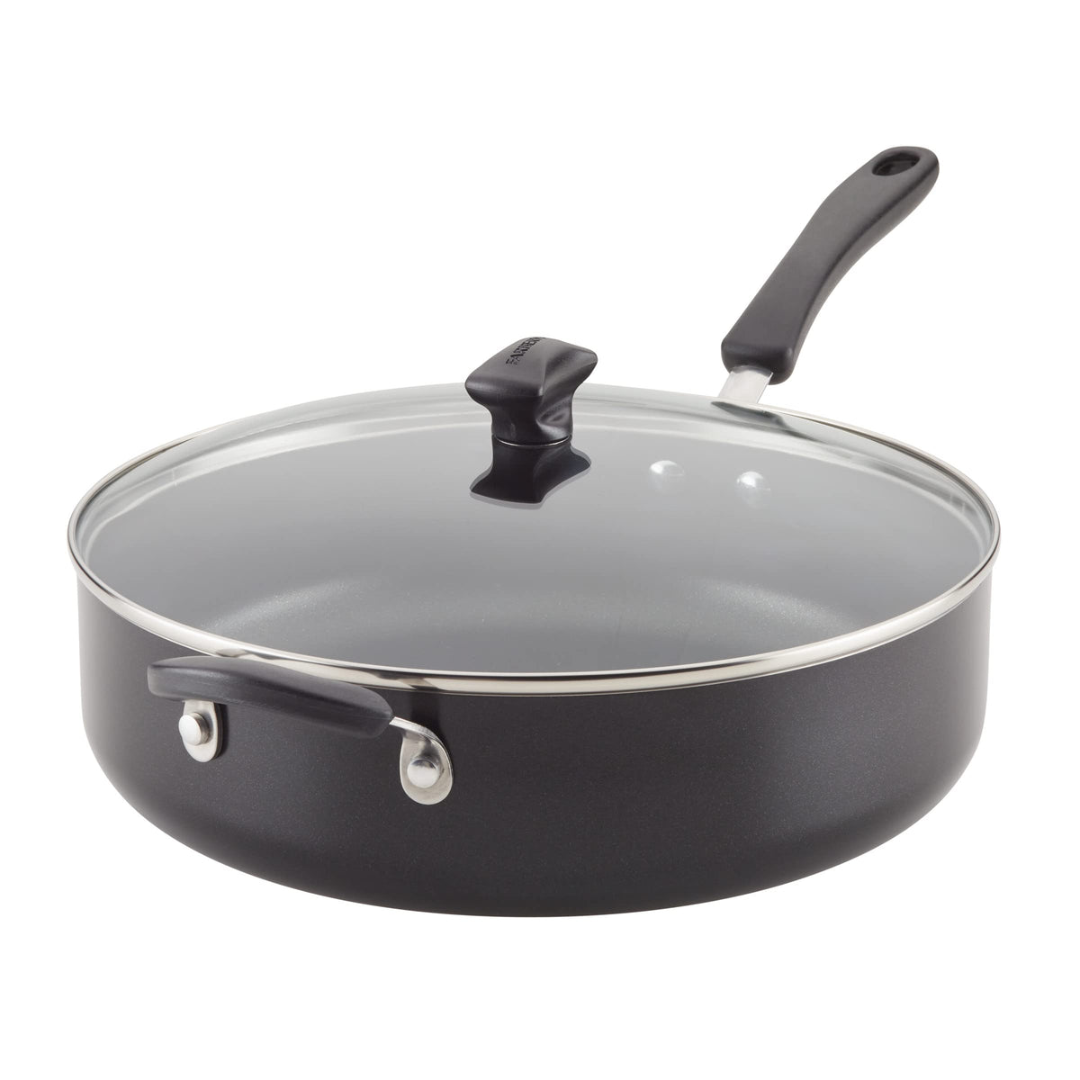 Cookstart DiamondMax Nonstick Jumbo Cooker with Lid and Helper Handle