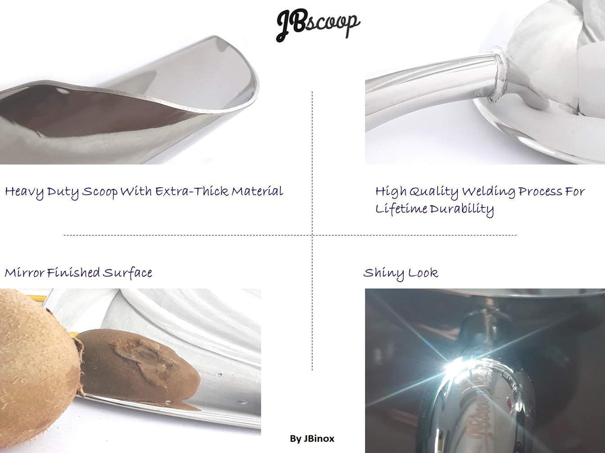 Stainless Steel Ice Scoop (6 Ounce)
